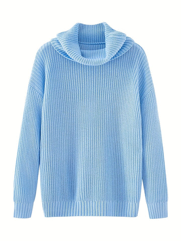 CosyComfort Turtleneck Sweater - Stylish Warm Pullover