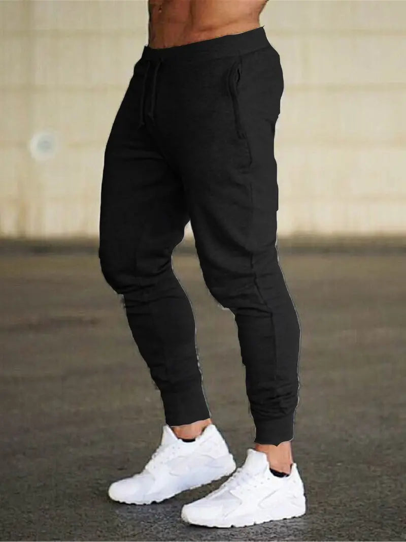 Classic drawstring joggers for men