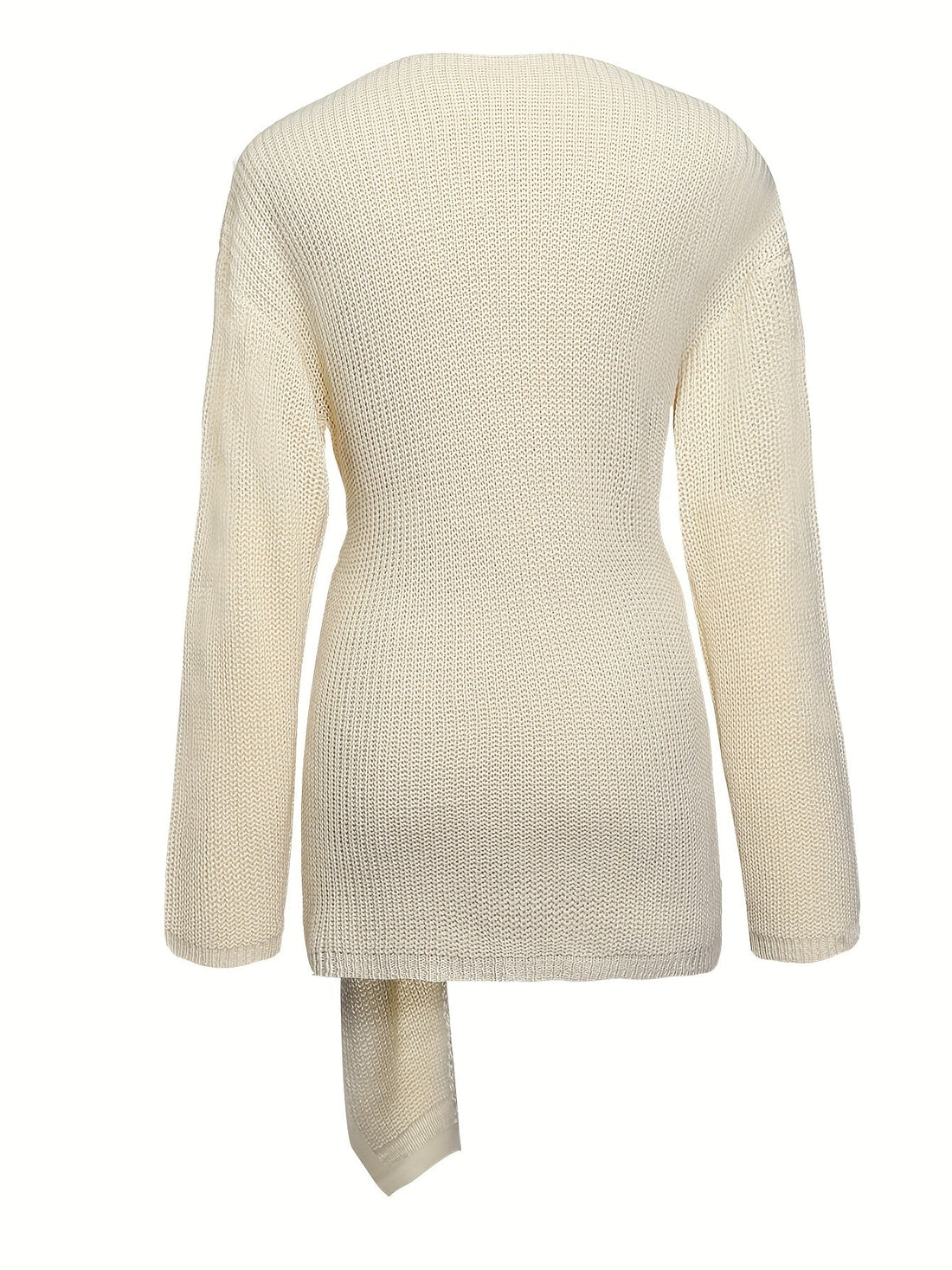 Mariska - Elegant V-neck Sweater