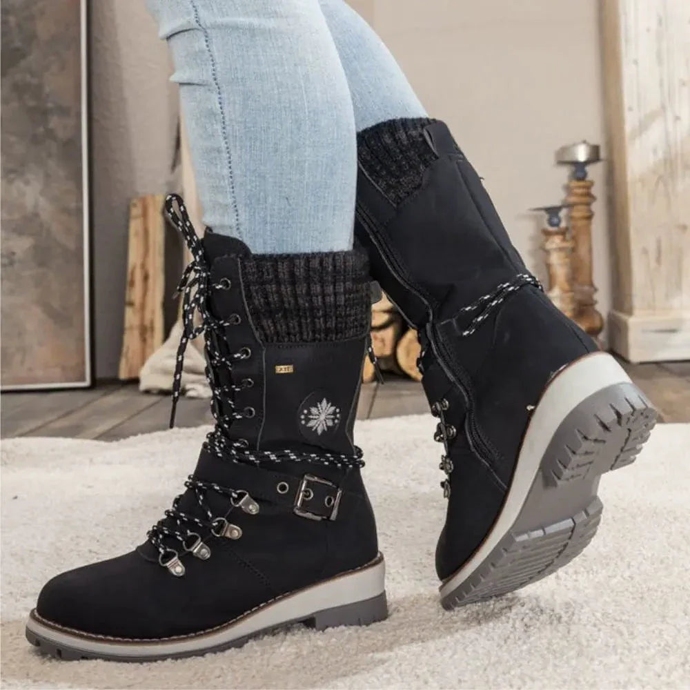 Winter step orthopedic boots for women