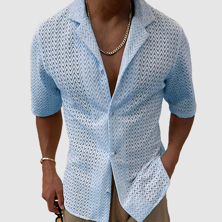 Classic Men's Oxford Shirt | All-Season Cotton Blend | Stylish, Breathable, Versatile Fit