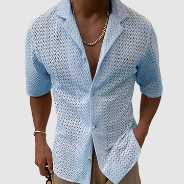 Classic Men's Oxford Shirt | All-Season Cotton Blend | Stylish, Breathable, Versatile Fit