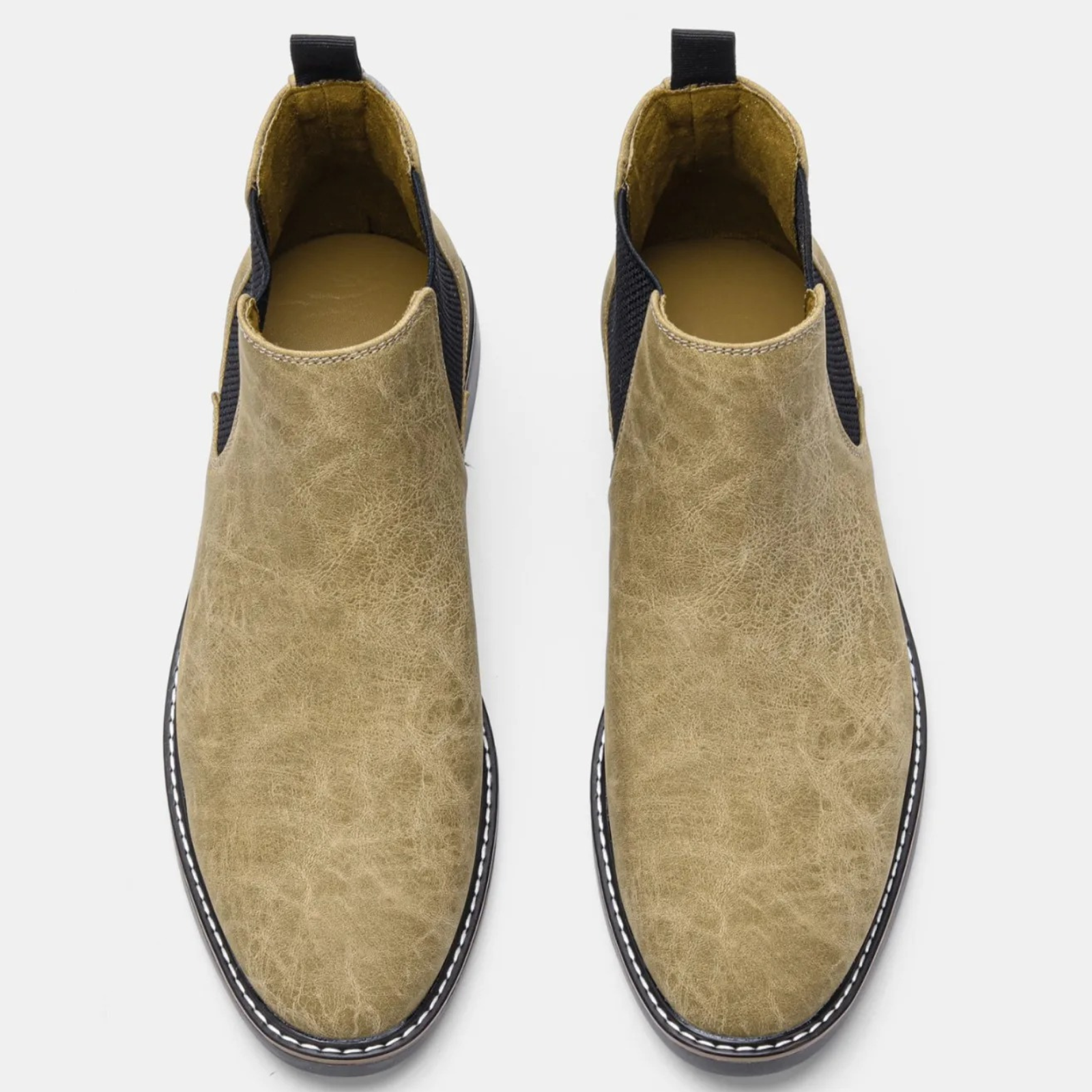 Elegant non-slip sole chelsea boots for men