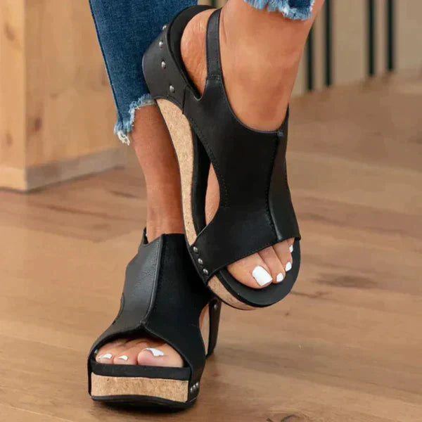 Casual wedge sandals for women