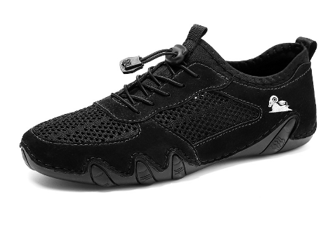 Breathable mesh hiking shoes for men