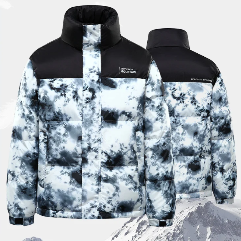 Winter puffer jacket for men