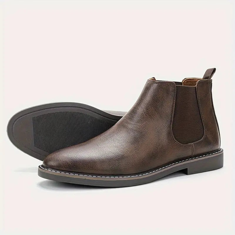 Stylish retro ankle boots for men