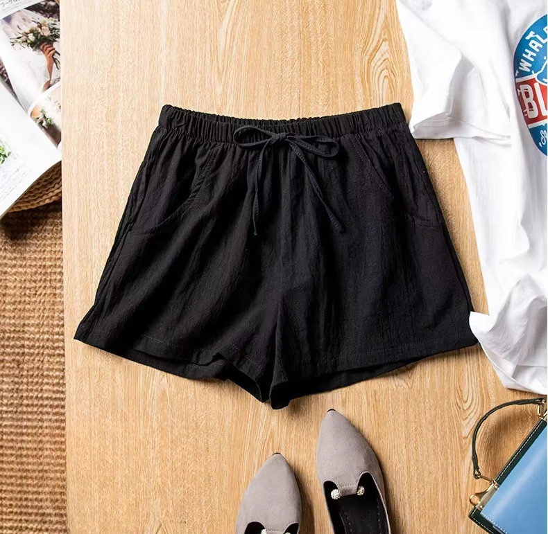 Casual wide-leg shorts for women