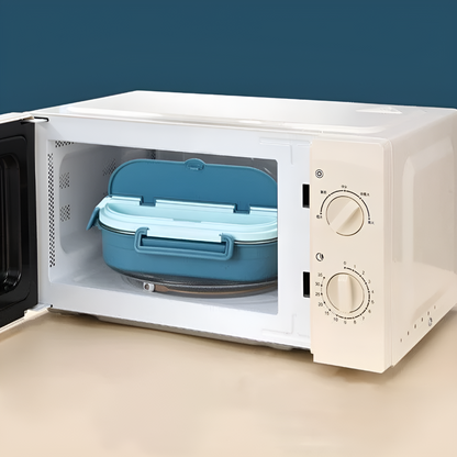 Stainless Steel Removable Tray Bento Lunch Box