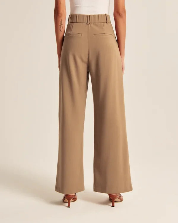 Stylish flared trousers for women