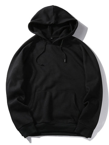 Pull-over kangaroo pocket hoodies for men