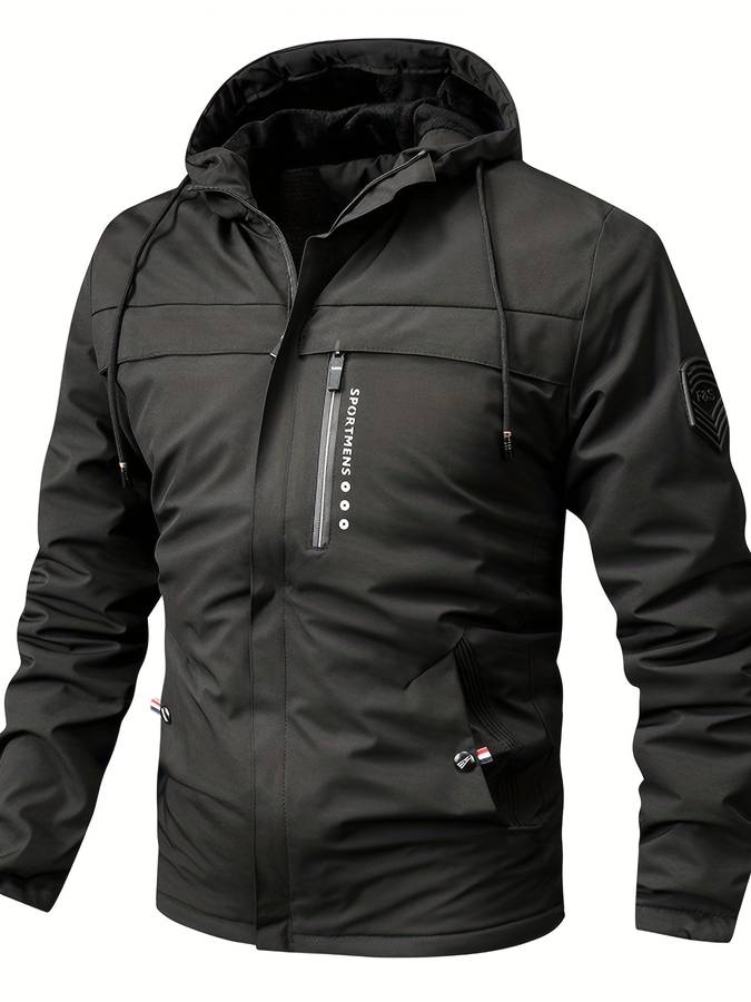 Jorik - Jacket with Hood and Pockets