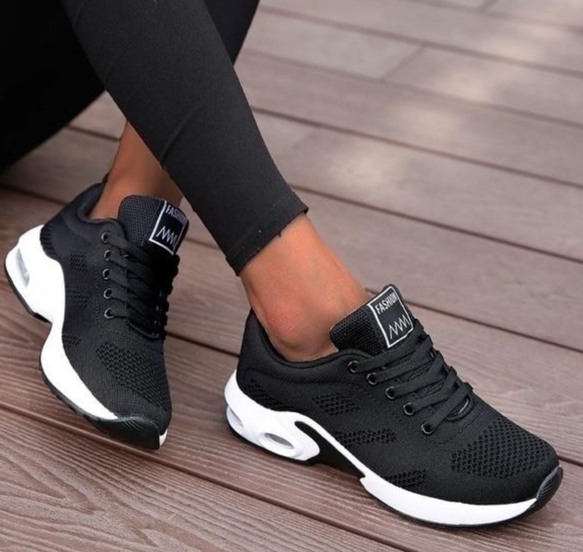 Women's Running Sneakers - Lightweight Breathable - Air-Cushion Sole