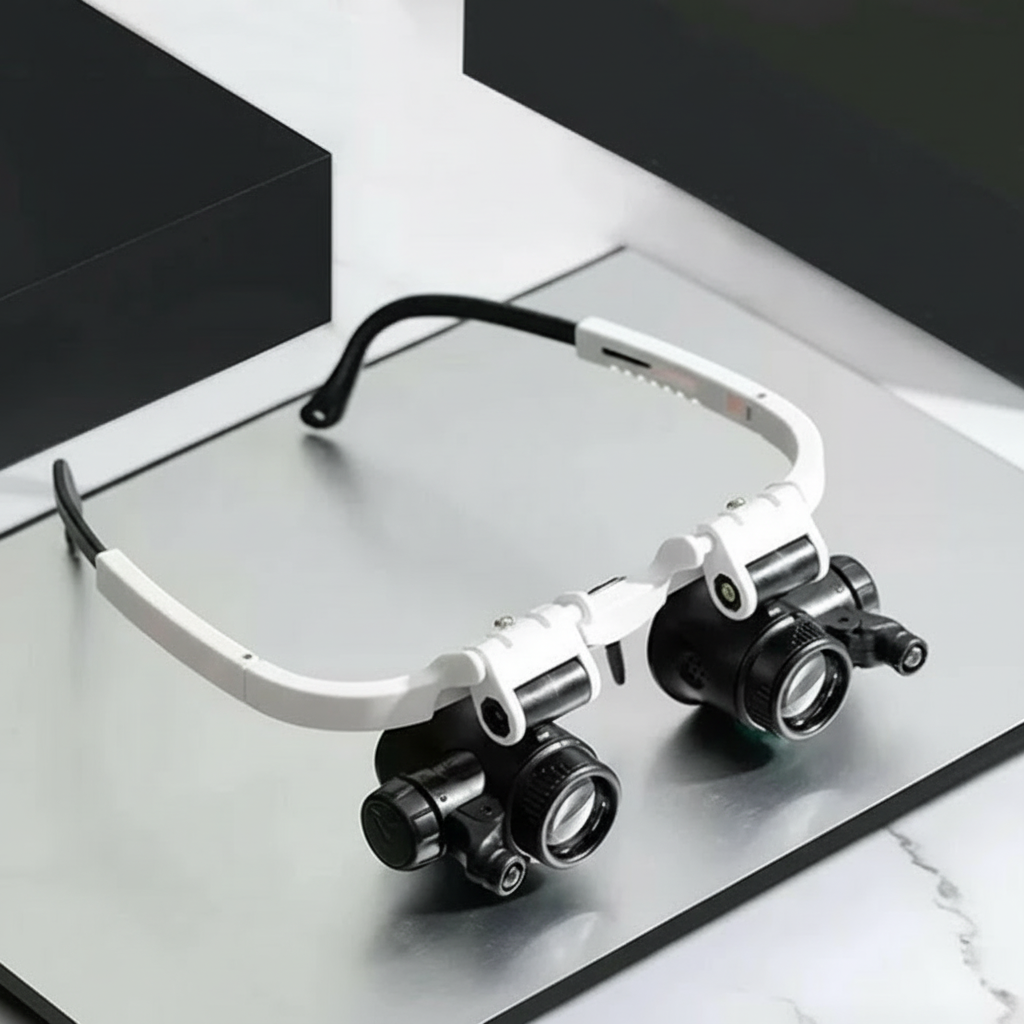 Glass Adjustable LED Magnifying Glasses