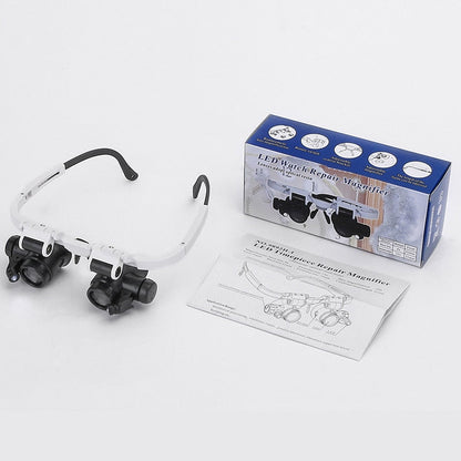 Glass Adjustable LED Magnifying Glasses