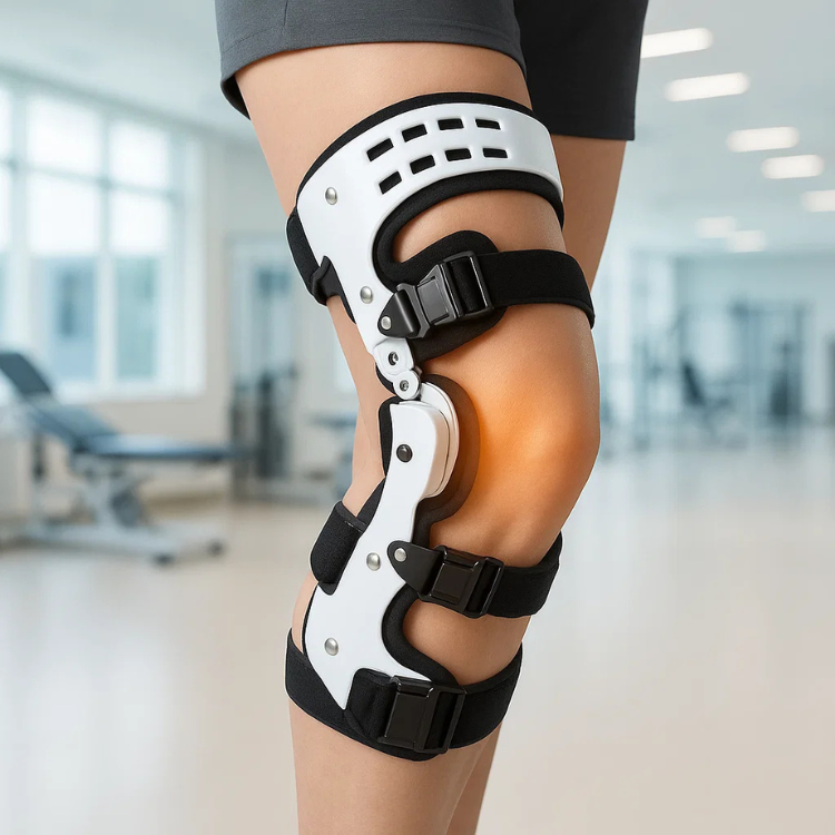 Hinged Adjustable Unloader Knee Brace