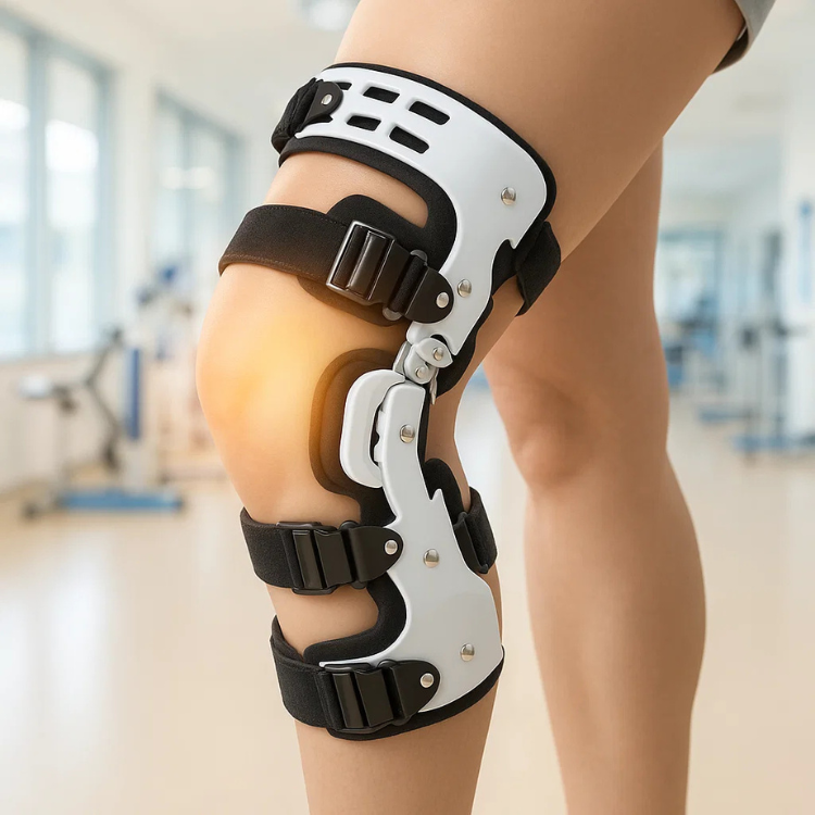 Hinged Adjustable Unloader Knee Brace