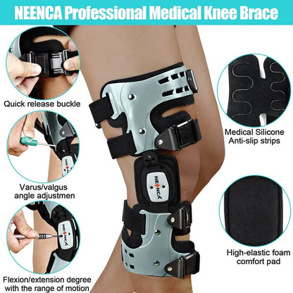 Hinged Adjustable Unloader Knee Brace