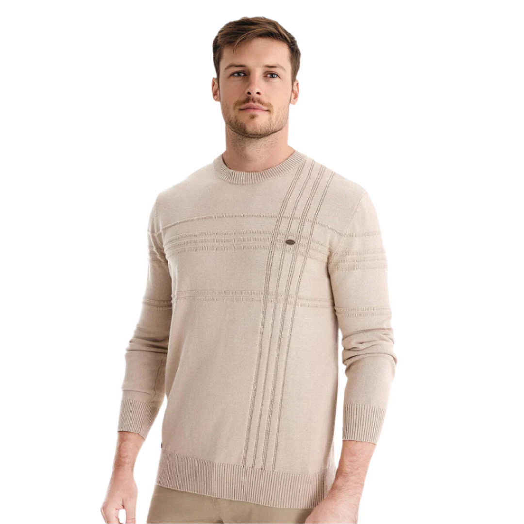 Ultra-soft pullover sweater for men