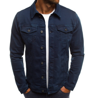 Modern denim jacket for men