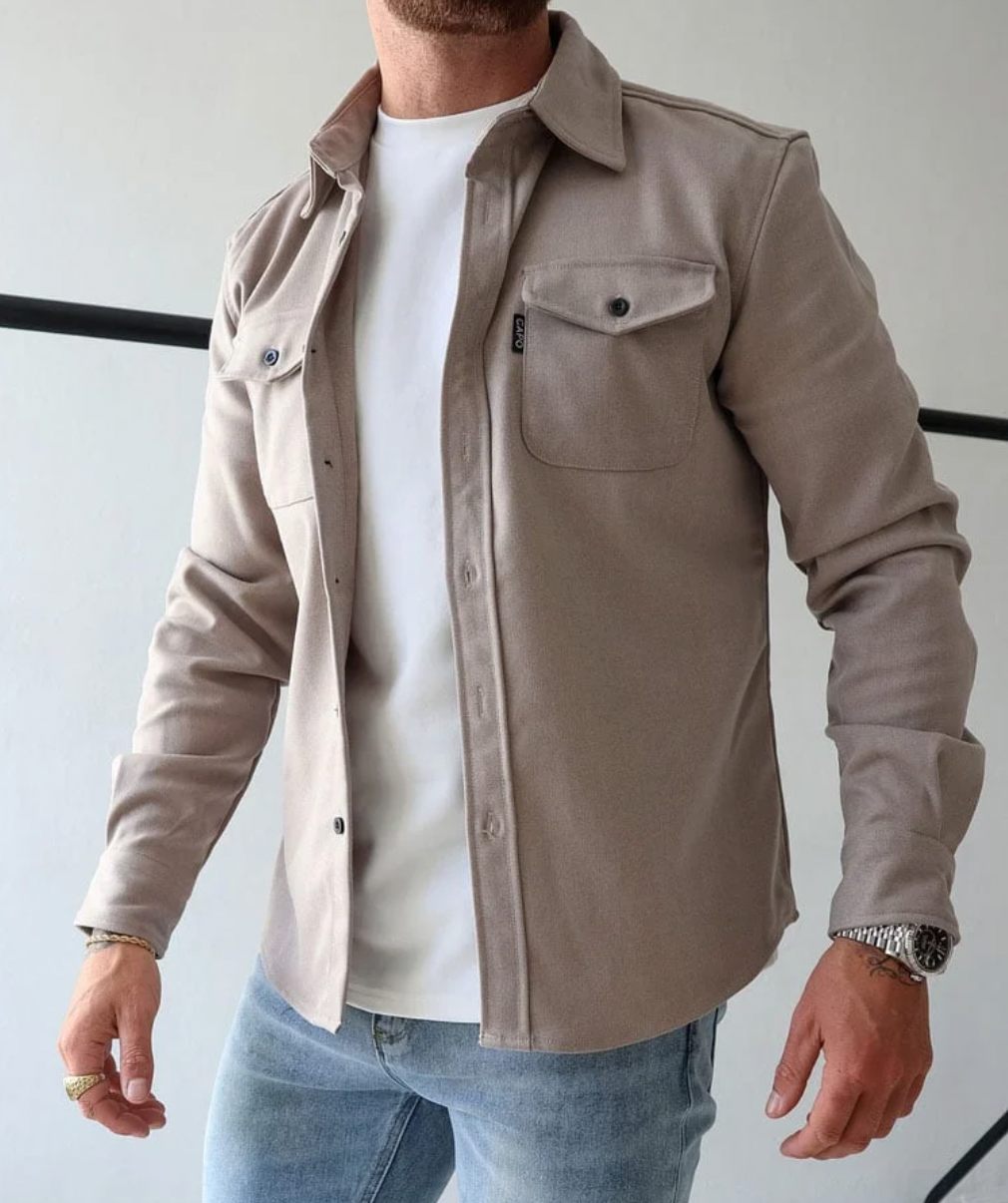 Trendy fall shirt for men