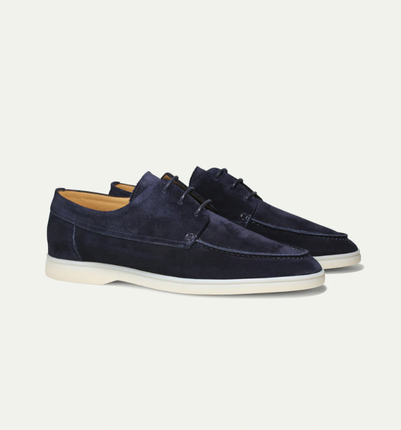 Carr | Suede loafer with verter for men - summer shoe