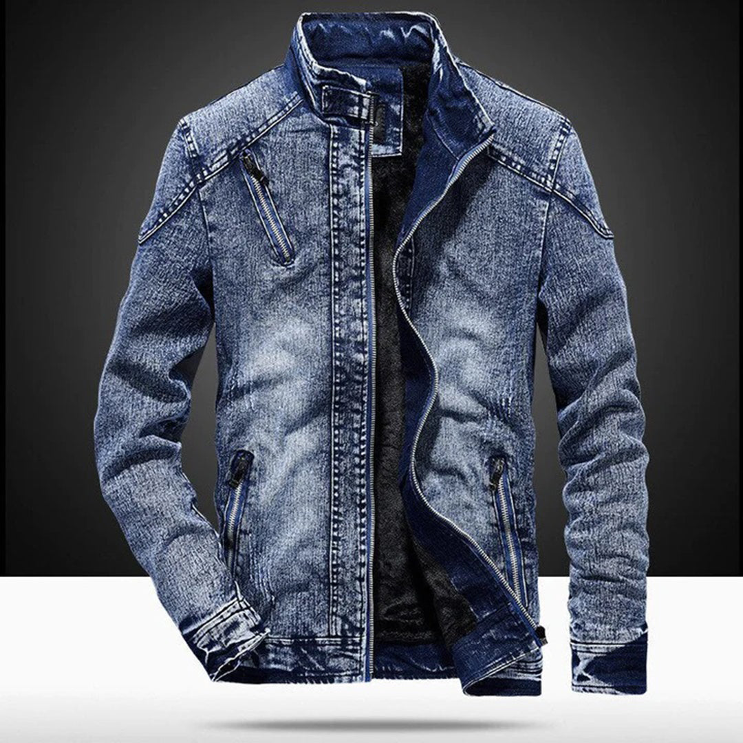 Casual denim jacket for men