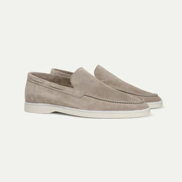 Men's Loafers – Slip-On Comfort – Moccasin Stitching – Soft & Durable Sole