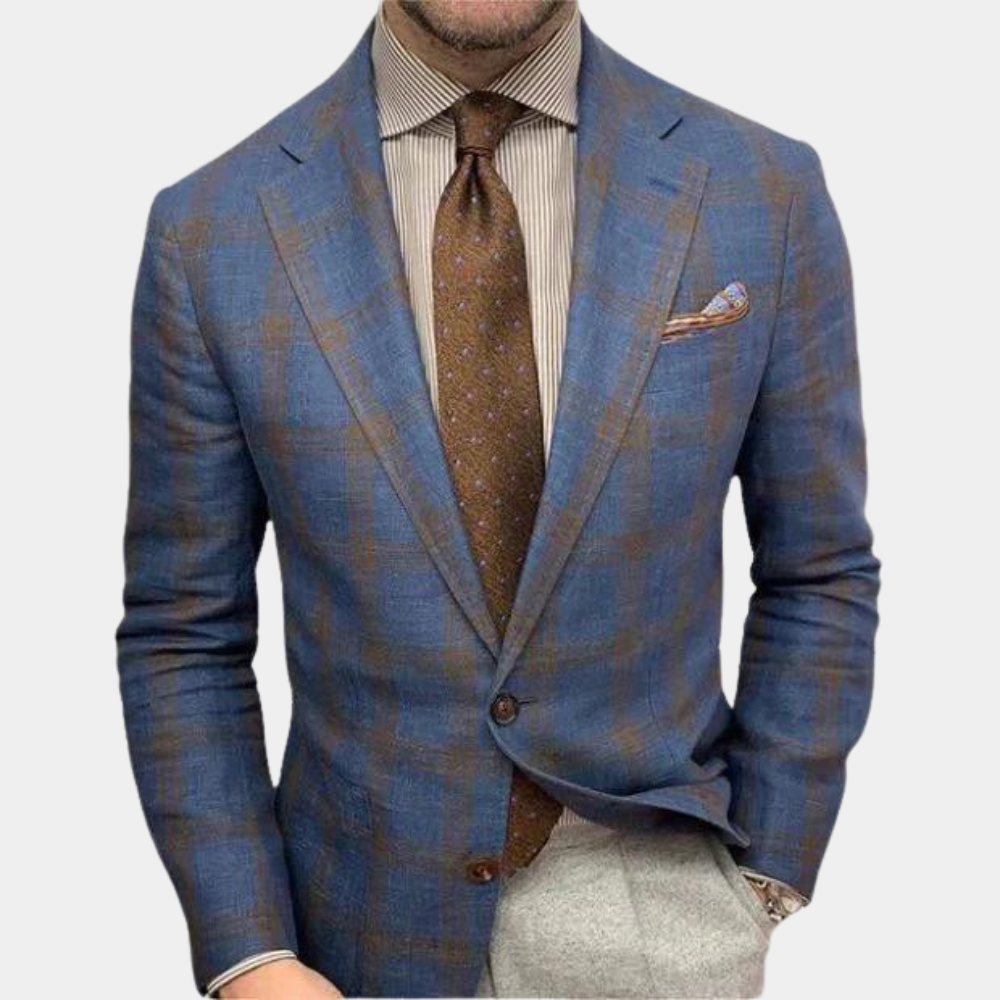 Slim fit casual blazer for men