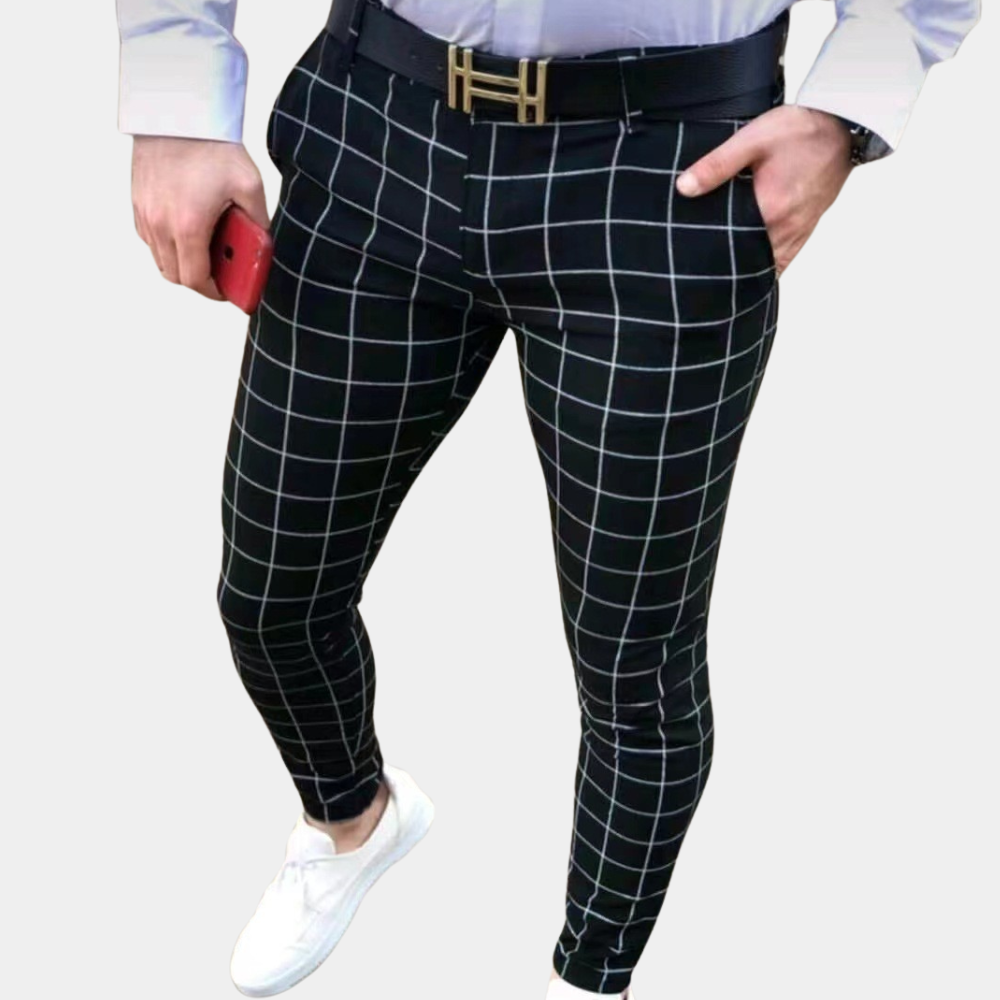 Formal chino trousers for men