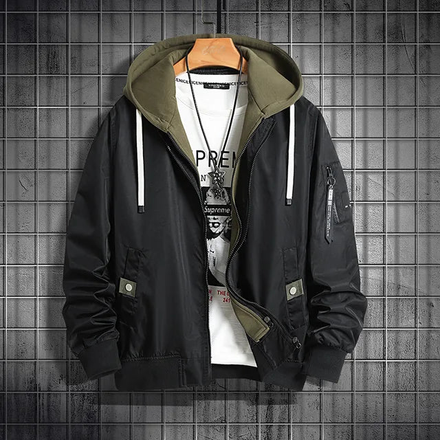 Casual spring transition jacket for men