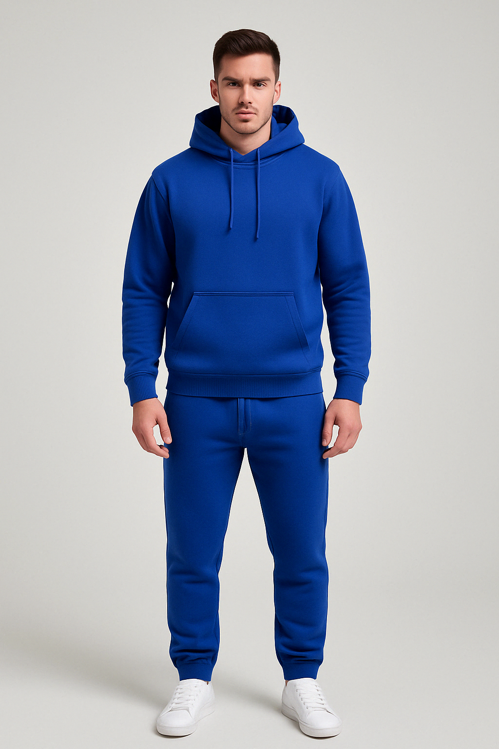 Men’s Hoodie and Jogger Set – Relaxed Fit – Soft Knit – Breathable Loungewear