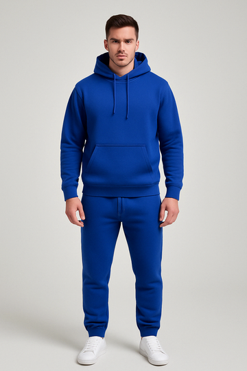 Men’s Hoodie and Jogger Set – Relaxed Fit – Soft Knit – Breathable Loungewear
