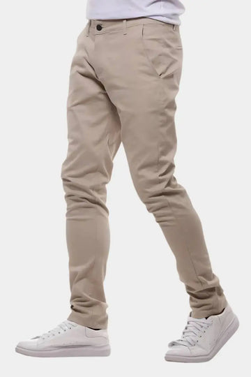 Smart tapered ankle pants for men