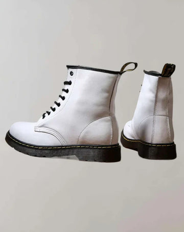 High shaft lace up winter boots for women