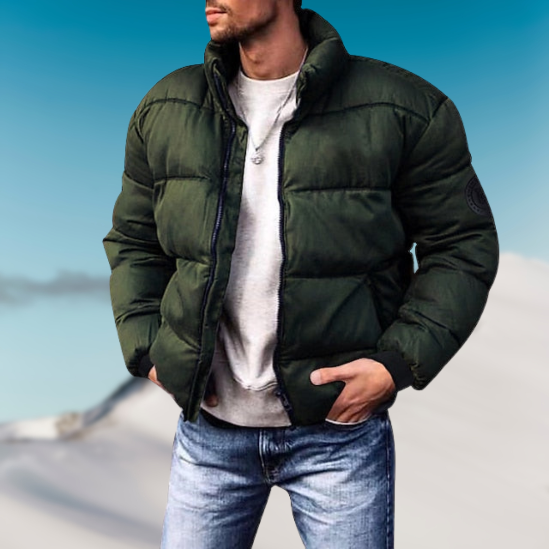 Cozy puffer jacket for men