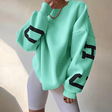 Cozy oversized sweater for women