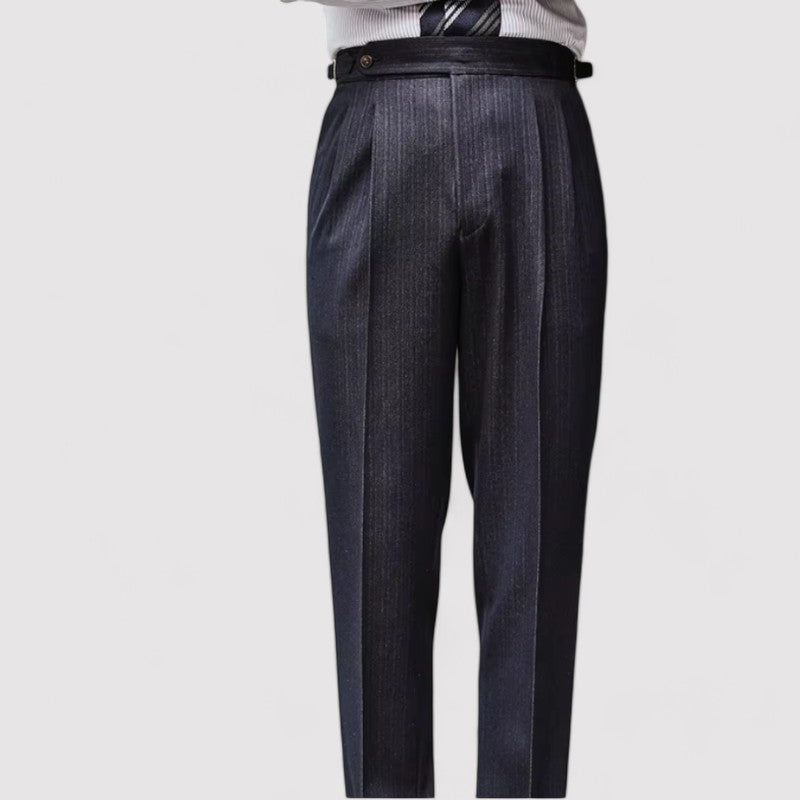 Vintage business casual trousers for men