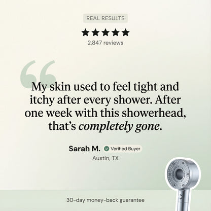 Filtered High-Pressure Showerhead