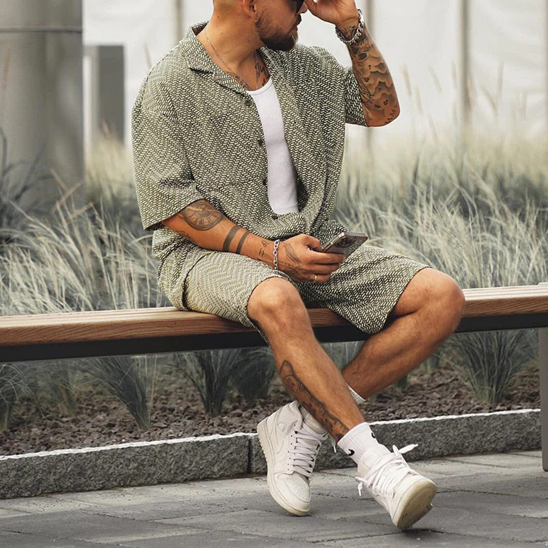 Stylish summer set for men