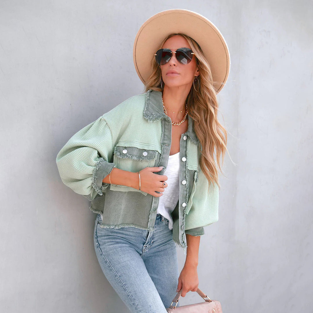 Vintage retro loose jackets for women