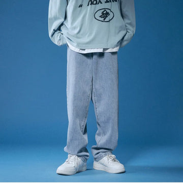 Men's Baggy Jeans Streetwear Denim Pants