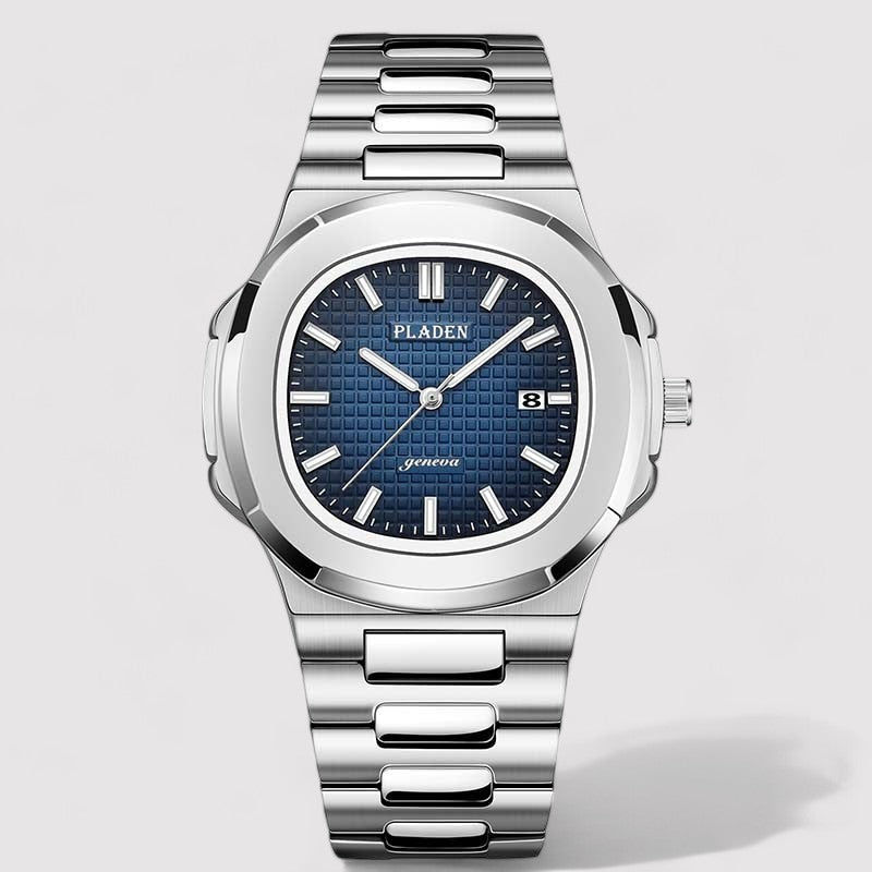 Pladen stainless steel watch for men