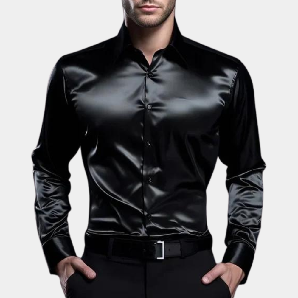 Modern fit business shirt for men