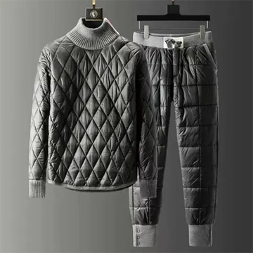 Men's Quilted Athleisure Set | Lightweight, Breathable, All-Season Comfort