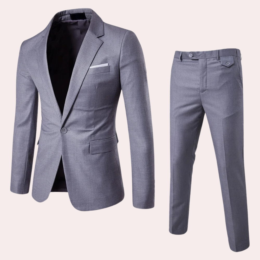 Slim fit formal suit for men