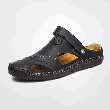 Outdoor leather sandals for men