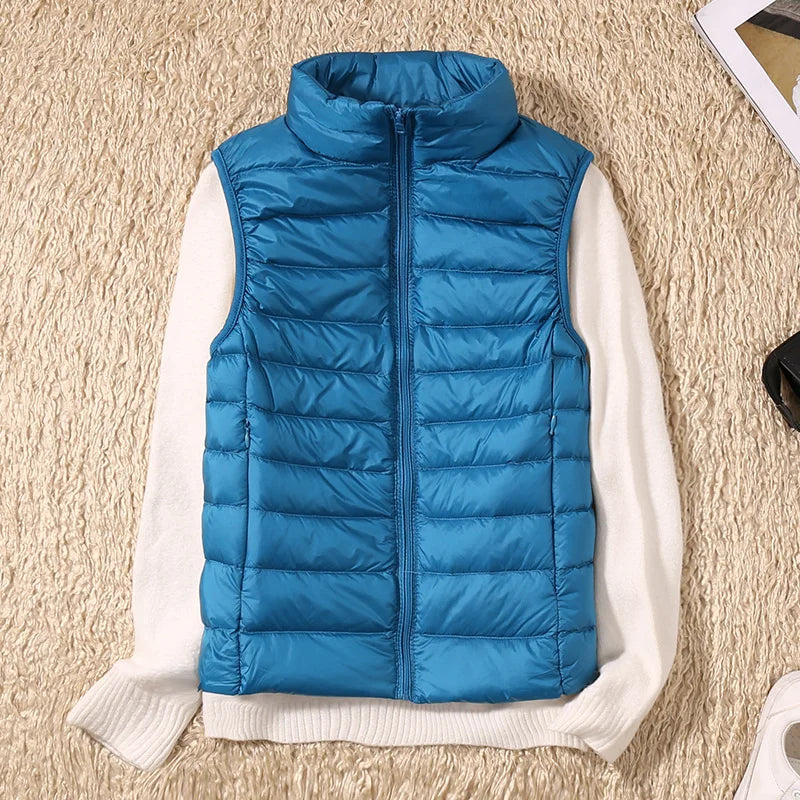 Quilted vest for women