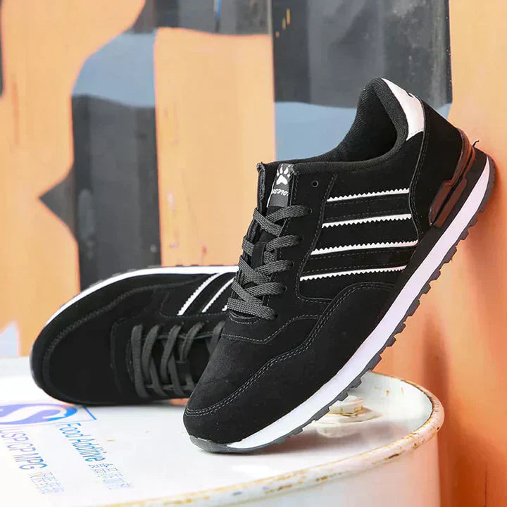 Men’s Low-Top Trainers – Streamlined Fit – Soft Touch – Cushioned Collar – Sporty Style