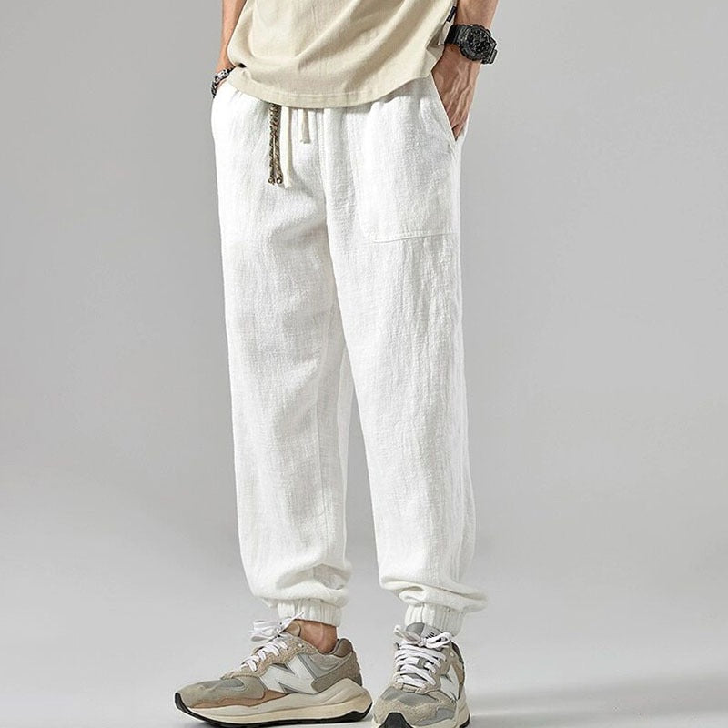 Men’s Jogger Pants – Relaxed Fit – Elastic Cuffs – Drawstring Waist